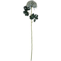 Set of 3 Pale Chrysanthemum Artificial Stems - Pale Blue