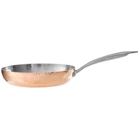 Minerva Copper Finish 24 cm Hammered Frying Pan - Gold