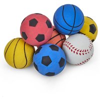 Petface Single Sports Sponge Ball Dog Toy - Mixed