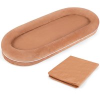 Human Dog Bed for Large Dogs - Brown