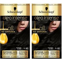 Schwarzkopf Oleo Intense 1-10 Intense Black Permanent Oil Colour - 1-10 Intense Black / 1