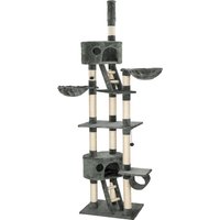 tectake Cat Tree Scratching Post Hansi - Grey