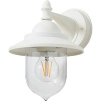 Litecraft, Bacup Outdoor Fisherman Style Wall Light - Ivory Litecraft, Bacup Outdoor Fisherman Style Wall Light - Ivory