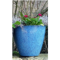 Savannah Planter 30cm - Glossy Blue / 31.5cm