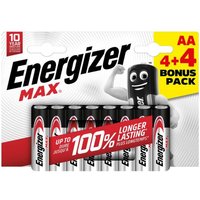 Energizer Max Alkaline Batteries Bonus Pack - Mixed