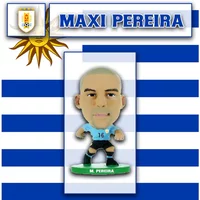 SoccerStarz Uruguay Maxi Pereira 5cm Figure - Blue