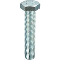 Unifix Grade 8.8 HT Hexagon Setscrews DIN 933 BZP - M10 x 120 - &MHS10 120 081 - Grey