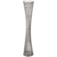 Spiral Colour Changing Floor Light - Silver