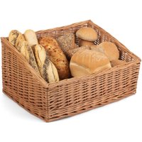 Large Sloped Sided Display Basket - Brown