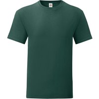 Fruit Of The Loom, Mens Iconic T-Shirt (Pack Of 5) - PC4369 - Forest Green / Forest Green / S Fruit Of The Loom, Mens Iconic T-Shirt (Pack Of 5) - PC4369 - Forest Green / Forest Green / S