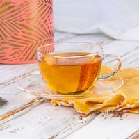 Glass Cappuccino Cup and Saucer Set - 260ml - Natural / 6