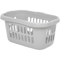 60L Laundry Basket - Grey