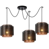 Orrin Modern Pendant Light Black - Black / 25cm / 3
