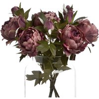 Dusty Pink Spray Rose Peony Elegant Accent - Pink