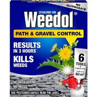 Path Weed Killer Liquid Concentrate 6 Tubes Treats 60m2 Weed Control - Neutral