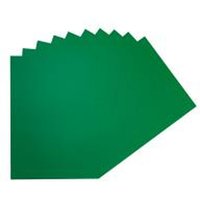 Pack of 100 75gsm Coloured Paper Sheets - Dark Green / A4