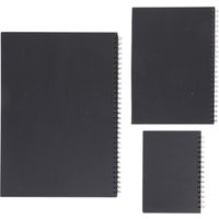 Wire Bound Sketchbook Multipack - Black