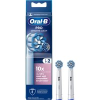 Pack of 2 Oral-B SensClean X Filaments Replacement Heads - White