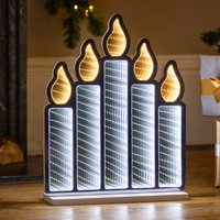Candle Bridge Christmas Infinity Tunnel Light - White