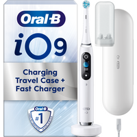Oral-B iO9 White Alabaster Ultimate Clean Electric Toothbrush - White