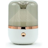 Urban Aroma Diffuser, Bronze USB Color Changing Night Light - White