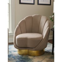 Biarritz Mink Velvet Chair - Mink