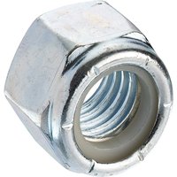 Unifix Grade 2 UNC Nylon Insert Nuts 1/4"-20 BZP - NIPCS06 000 - Grey
