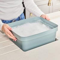 Minky Sink Bowl - Blue