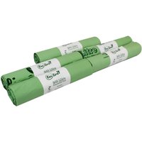 BioLiner 240 Litre Compostable Large Wheelie Bin Bags - Green / 5