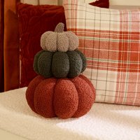 OHS Pumpkin Sofa Cushion Soft Fleece Filled Autumn Plush Home Decor Plump