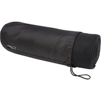 Bullet Willow Polar Fleece Blanket - Solid Black