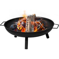 Livivo, Iron Fire Pit Bowl - Black Livivo, Iron Fire Pit Bowl - Black