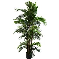 Areca Palm Artificial Tree Natural - Green / 80cm