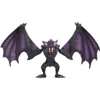 SCHLEICH Eldrador Creatures Shadow Bat Toy Figure - 70792 - Purple/Black