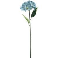 Artificial Silk Hydrangea Stem 60cm - Blue