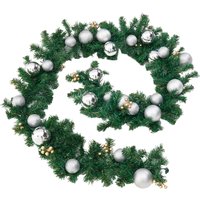 Artificial Christmas Pine Garland - Green