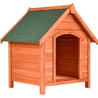 Dog Kennel Bailey, Weatherproof Outdoor Dog House, 72 x 65 x 83 cm - Brown