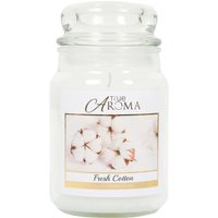 True Aroma Luxury Scented Candle - Clean Cotton