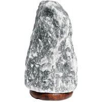 Himalayan Natural Salt Lamp Air Purifying Crystal Night Light - Grey