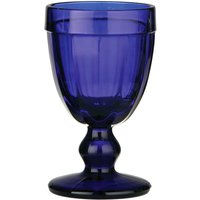Vidrio Blue Glass Coloured Sundae Goblet - Blue