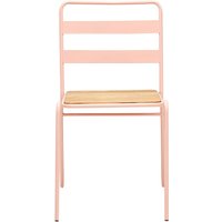 District Pink Metal Chair - Pink