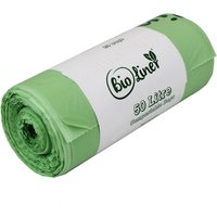BioLiner 50 Litre Compostable Bags for Swing Bins & Dustbins - Green / 1
