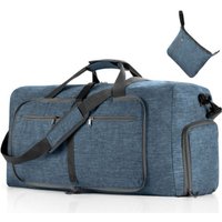 Large Gym or Travel Duffel Bag - Blue / 61.5cm