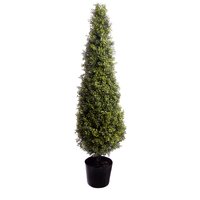 Best Artificial Potted Boxwood Tree - Green / 120cm