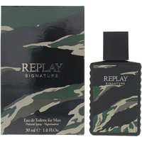 Replay, Replay Signature For Man Eau de Toilette 30ml - Green Replay, Replay Signature For Man Eau de Toilette 30ml - Green