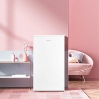 93L Under Counter Fridge with Cooler Box - White