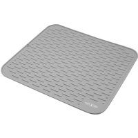Silicone Dish Draining Mat Grey - Grey