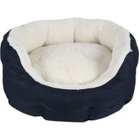 Luxurious Pet Bed - Navy / S