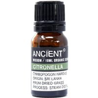 Citronella Organic Essential Oil 10ml - Black