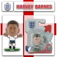 SoccerStarz England Harvey Barnes 2022 Version 5cm Figure - White